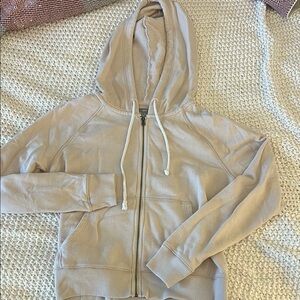 Aerie Light Pink Zip Up Hoodie
